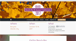 Desktop Screenshot of benchbar.philadelphiabar.org